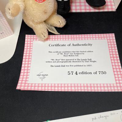 Lot 89. Edith the Lonely Doll and Mr. Bear