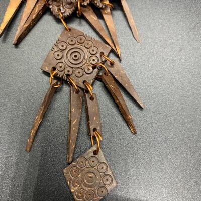 Ornate Mask ðŸ‘¹ Necklace approx 20â€