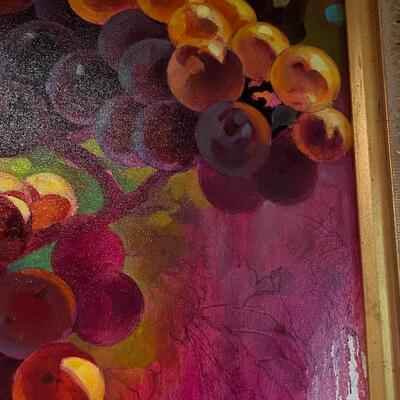 Rare Clifton Hadfield II Original Painting "The Crush II"