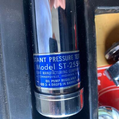 Stant ST-255A Cooling System Pressure Tester In Case CLEAN