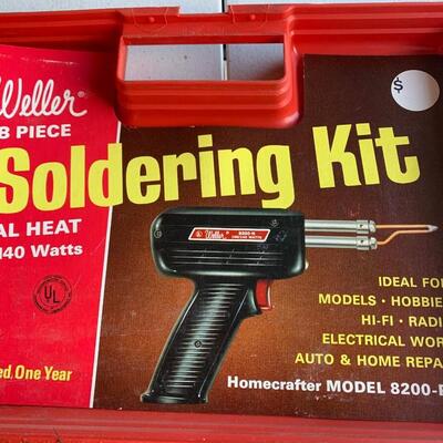 Weller Dual Heat Soldering Kit In Case