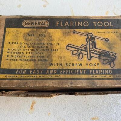 General Flaring Tool No. 155 In Box