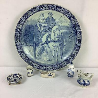 5100 Holland Delft Hand Painted Pottery Collection