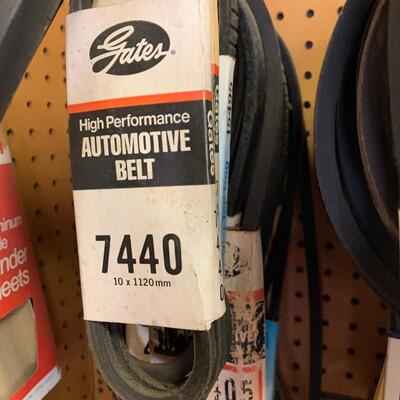 Assorted Automotive Belts Lot
