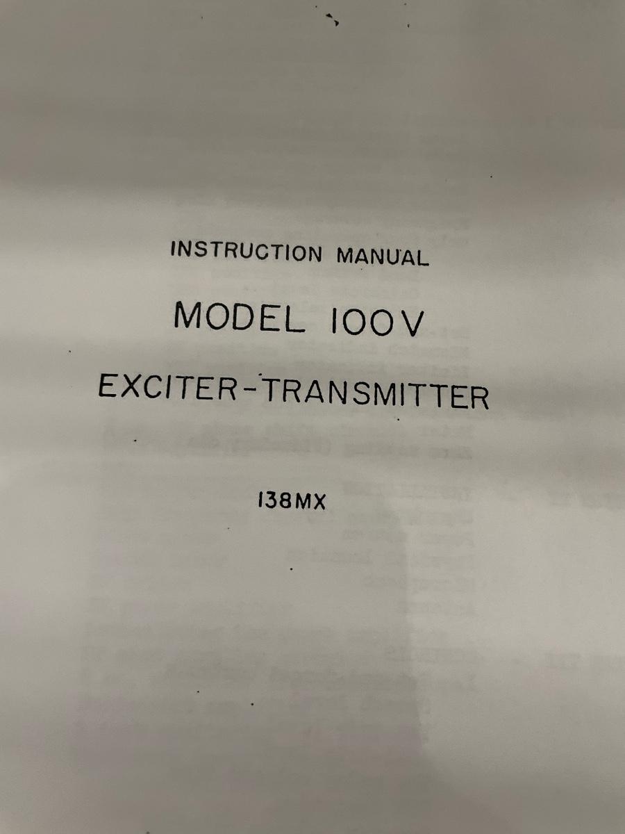 F159ExciterTransmitter