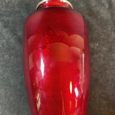 Lot 91. Japanese Ginbari Cloisonne vase