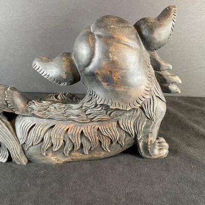 Lot 93. Chinese Foo Dog and more