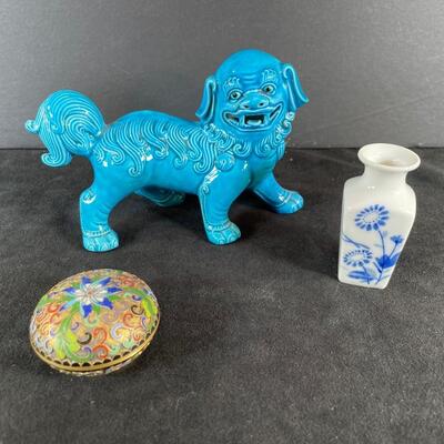 Lot 97. Foo Dog, etc.