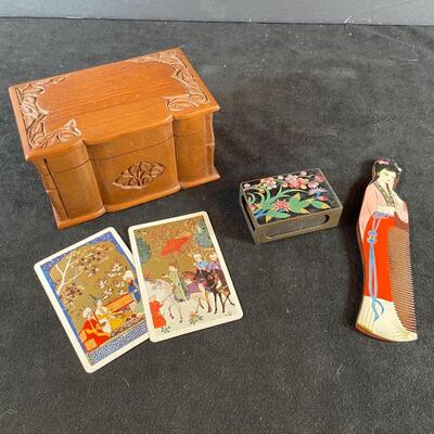 Lot 98. Asian-themed Items