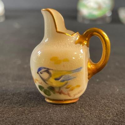 Lot 102 Vintage Miniature Porcelain and Cloisonne