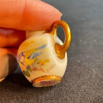 Lot 102 Vintage Miniature Porcelain and Cloisonne