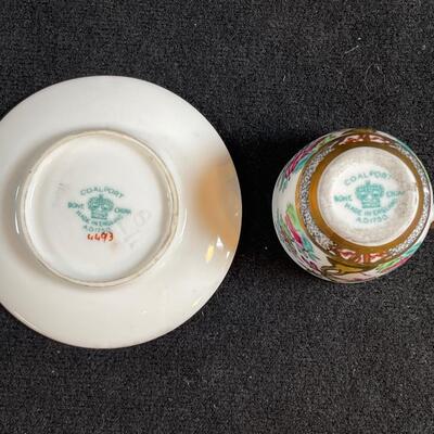 Lot 102 Vintage Miniature Porcelain and Cloisonne