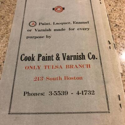 Vintage Original Official Book of TULSA IN PICTURES 1927 Tulsa State Fair International Petroleum Exposition Program