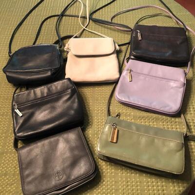 Vintage Lot of Seven (7) GIANI BERNINI Crossbody Purses