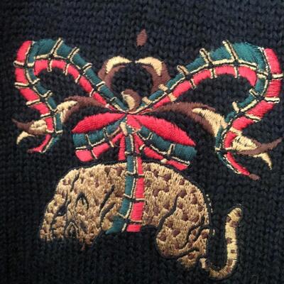 Vintage Herman Geist Wool/Acrylic Sweater. Made in Hong Kong. Size M.