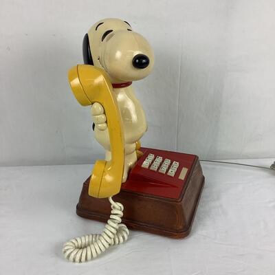 5105 Snoopy Woodstock Peanuts Phone 1970s Vintage