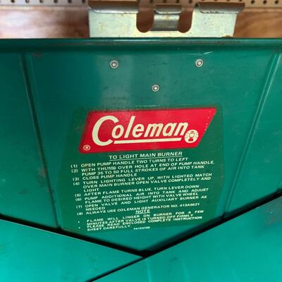 Vintage Coleman Camping Stove w/box