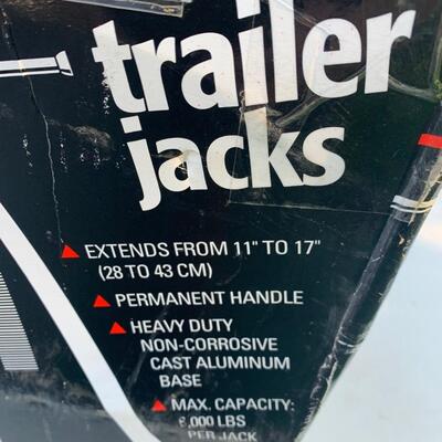 Stabilizing Trailer Jacks