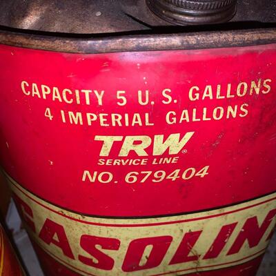 Eagle TRW Vintage Gas Cans Lot