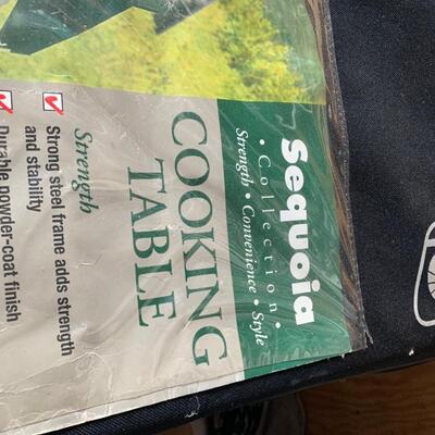 Sequoia Cooking Camping Table New In Plastic