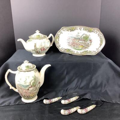 5118 Vintage Johnson Brothers "Friendly Village" China Pieces
