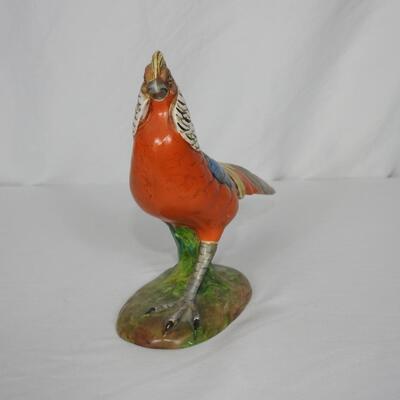 Vintage pheasant statue