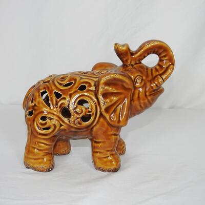 Vintage ceramic elephant
