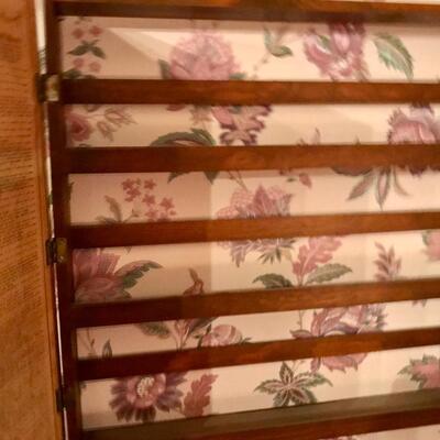 Vintage 1965's Three Mountaineers Inc Herbs Spices wall cabinet spice rack