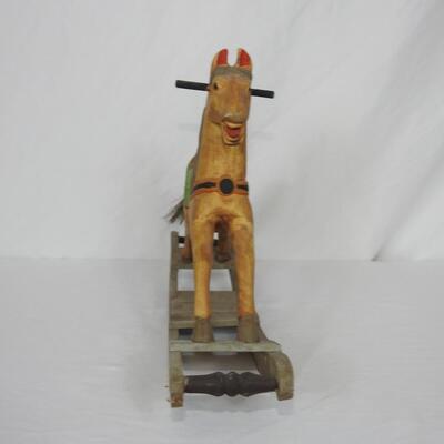 Vintage rocking horse