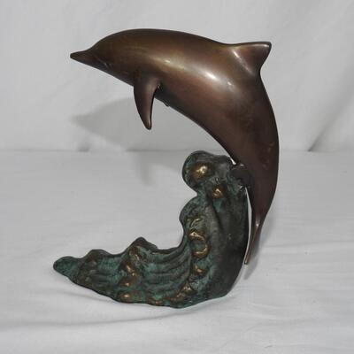 San Francisco bay trading brass dolphin