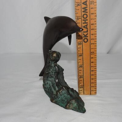 San Francisco bay trading brass dolphin