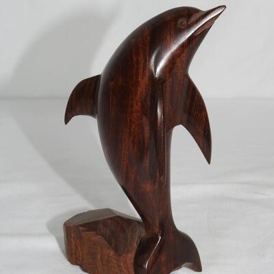 Vintage carved Dolphin