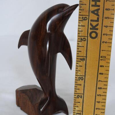 Vintage carved Dolphin