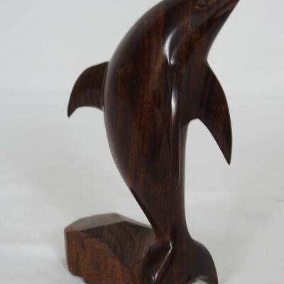 Vintage carved Dolphin