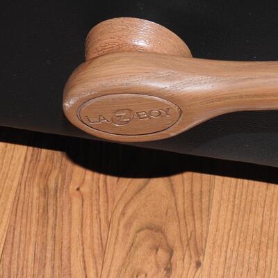 Black lazy boy recliner