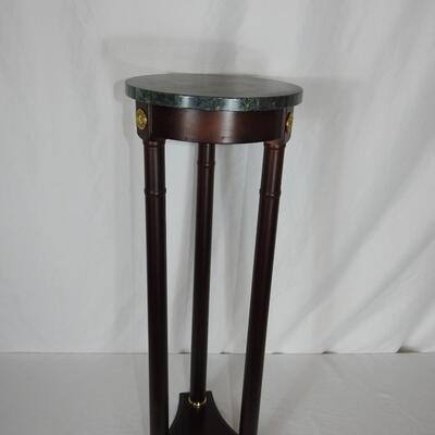 Marble topped stand