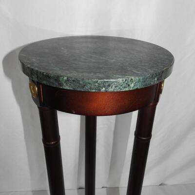 Marble topped stand