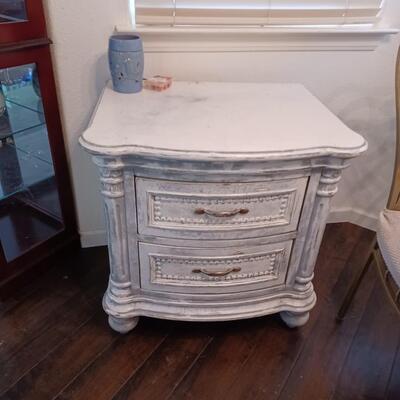 WELL MADE, HEAVY SMALL TABLE