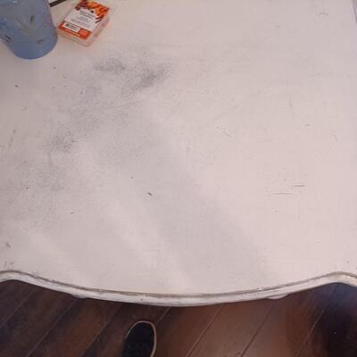 WELL MADE, HEAVY SMALL TABLE