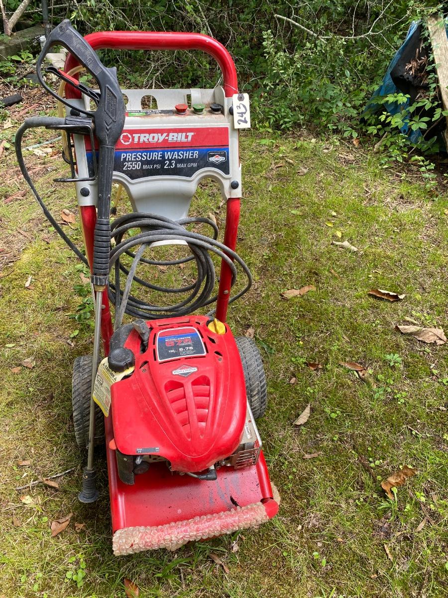 Troy Bilt Pressure Washer