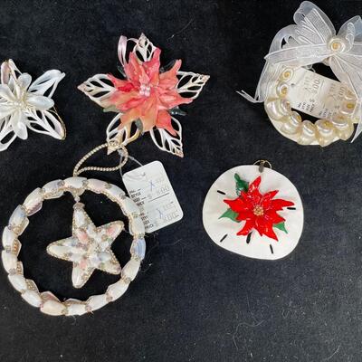 Lot 155 Shell Ornaments