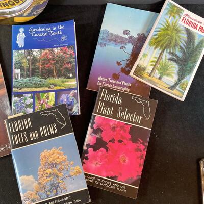 Lot 156  Tarpon Springs Clock and Florida Books