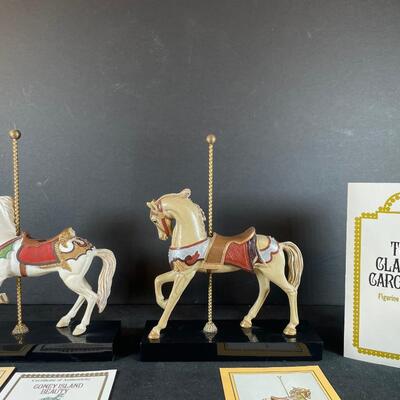 Lot 168. Two Carousel Classics Figurines
