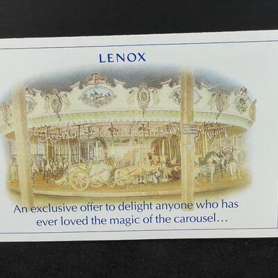 Lot 171  Lenox Porcelain Carousel Horse 1989
