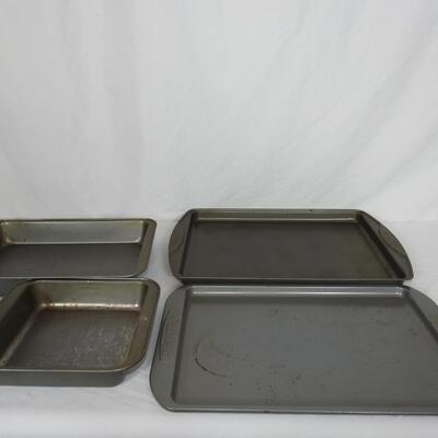 Baking pans.