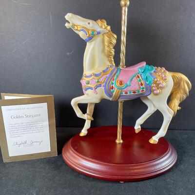 Franklin Mint "Carousel Fantasy" Carousel Horse