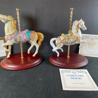 Franklin Mint "Carousel Fantasy" Carousel Horse