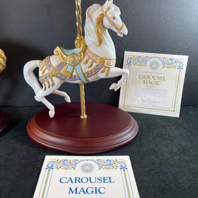 Franklin Mint "Carousel Fantasy" Carousel Horse