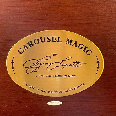 Franklin Mint "Carousel Fantasy" Carousel Horse
