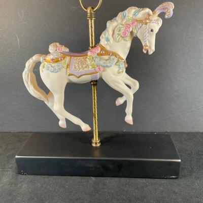 Lot 175. Cybis Porcelain Carousel Horse